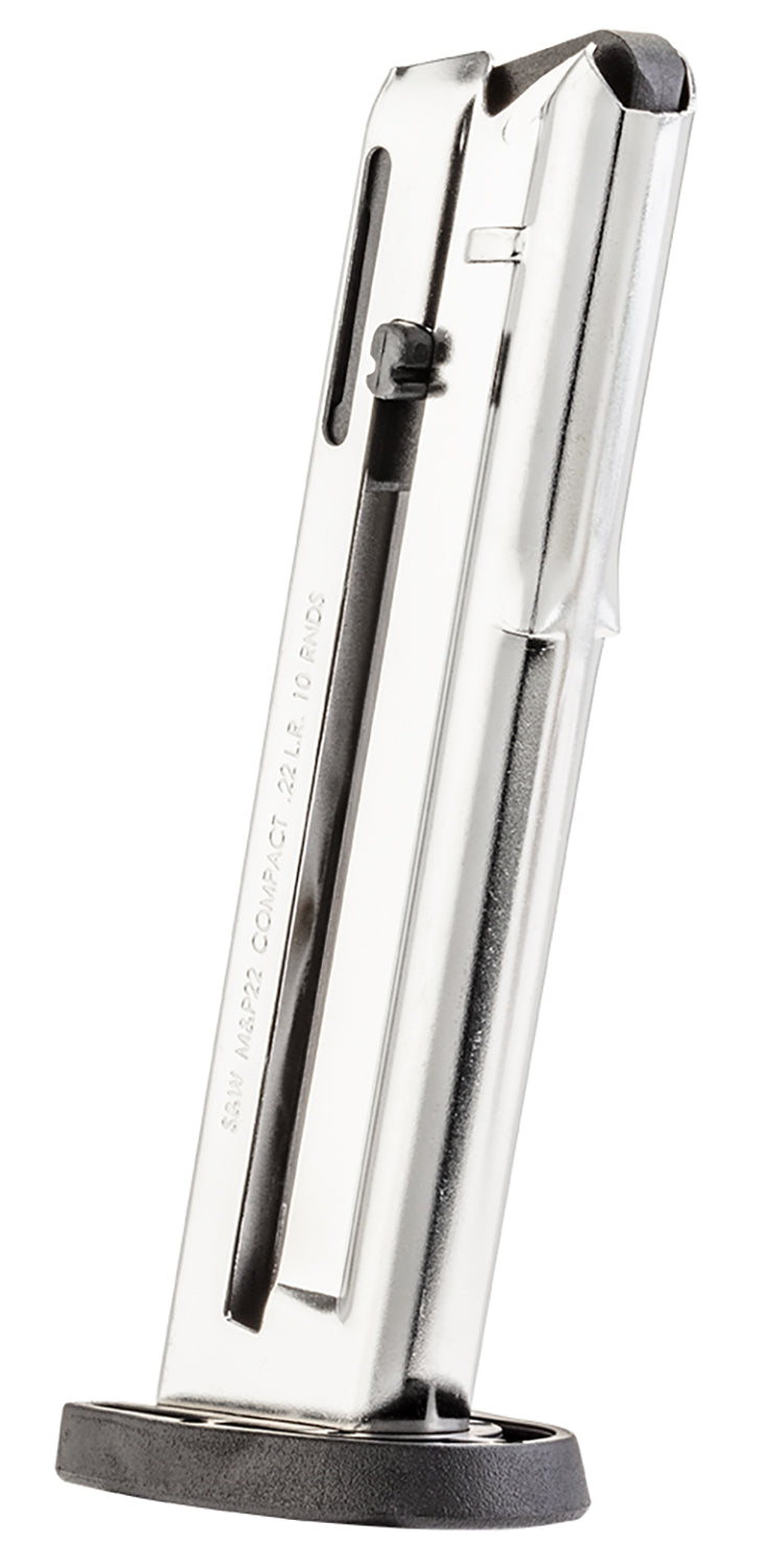 S&W M&P Compact 3000898 10-Round .22 LR Stainless Steel Handgun Magazine