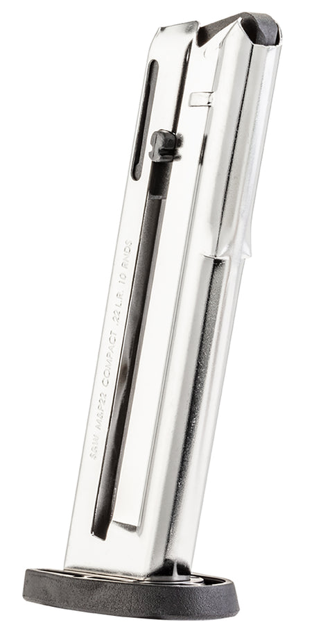S&W M&P Compact 3000898 10-Round .22 LR Stainless Steel Handgun Magazine