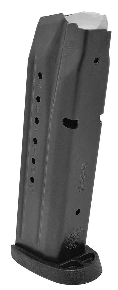 S&W M&P 3000247 15-Round 9mm Luger Blued Steel Magazine