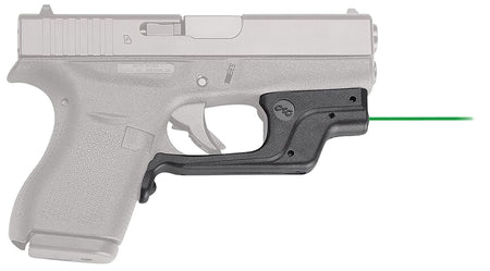 Crimson Trace LG-443 Laserguard Compatible with Glock 42/43 Green Laser Black