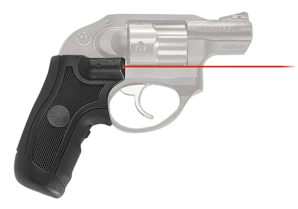 Crimson Trace LG-415 Lasergrips Compatible with Ruger LCR and LCRx Red Laser Black