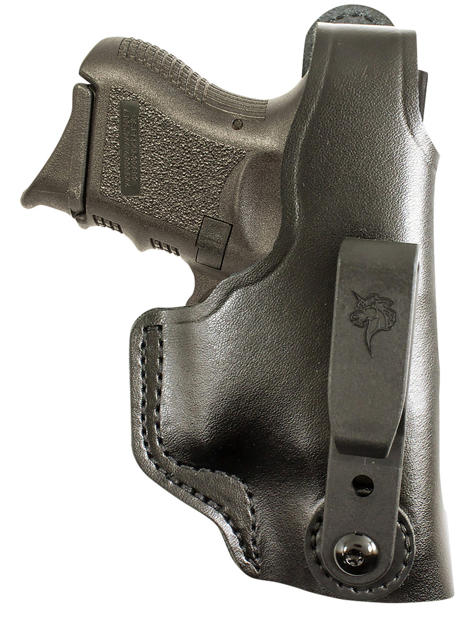 DeSantis Dual Carry II IWB OWB Black Leather Belt Clip Holster for S&W M&P Shield 9/40 and M2.0 RH