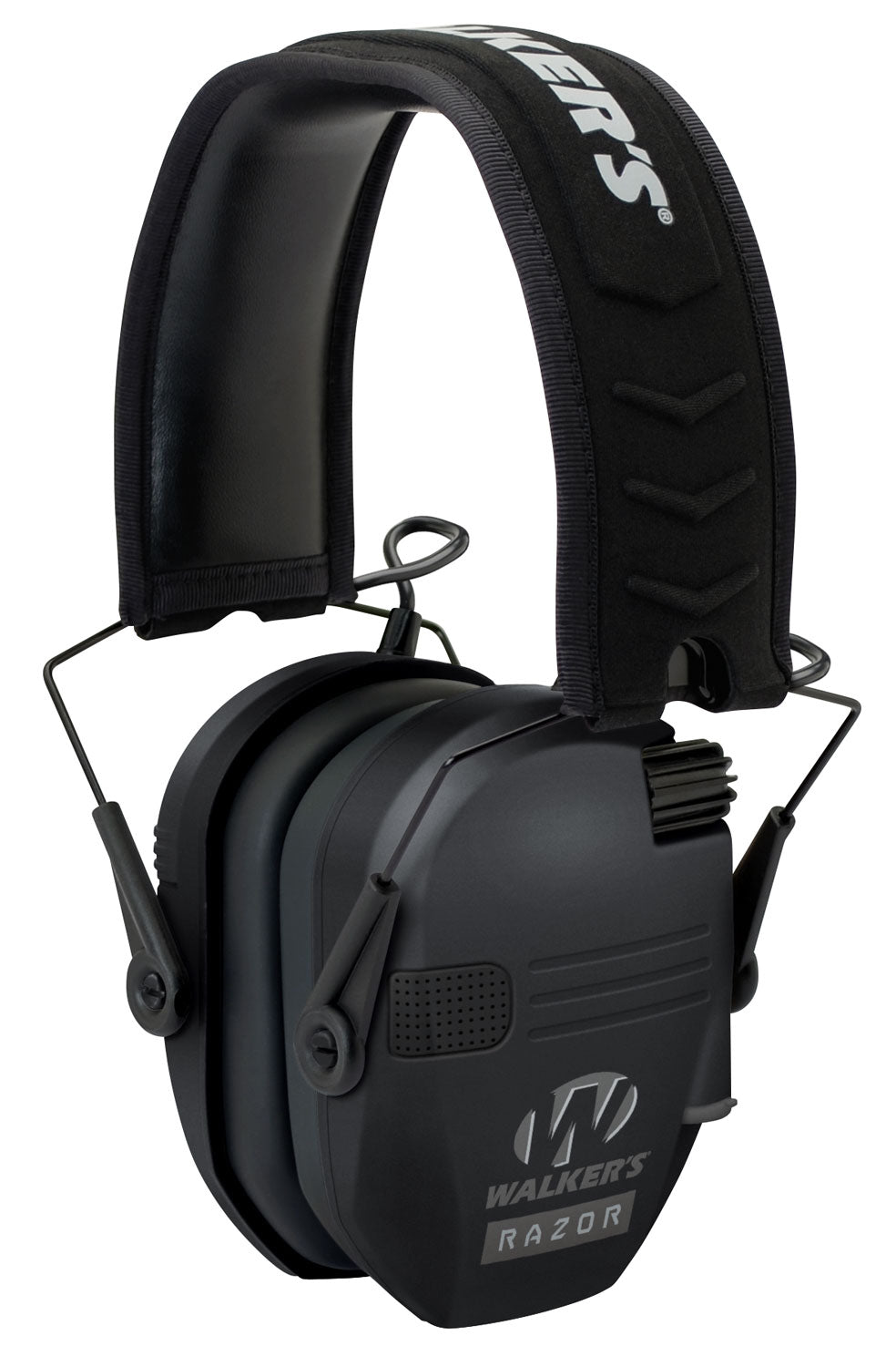 Walker's GWPRSEM Electronic Razor Slim Muff 23 dB Low-Profile Over-the-Head Black
