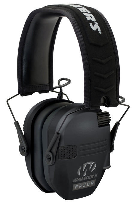 Walker's GWPRSEM Electronic Razor Slim Muff 23 dB Low-Profile Over-the-Head Black