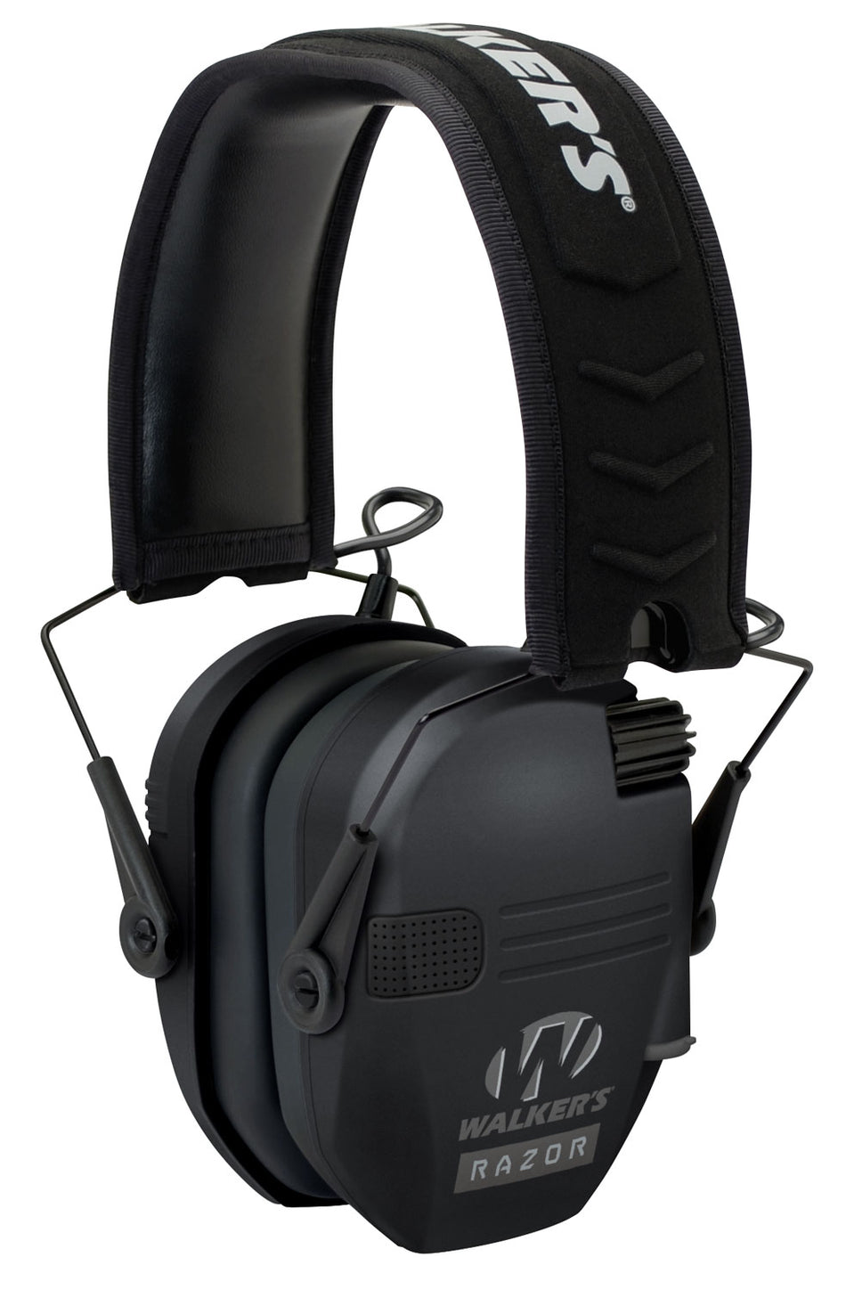 Walker's GWPRSEM Electronic Razor Slim Muff 23 dB Low-Profile Over-the-Head Black