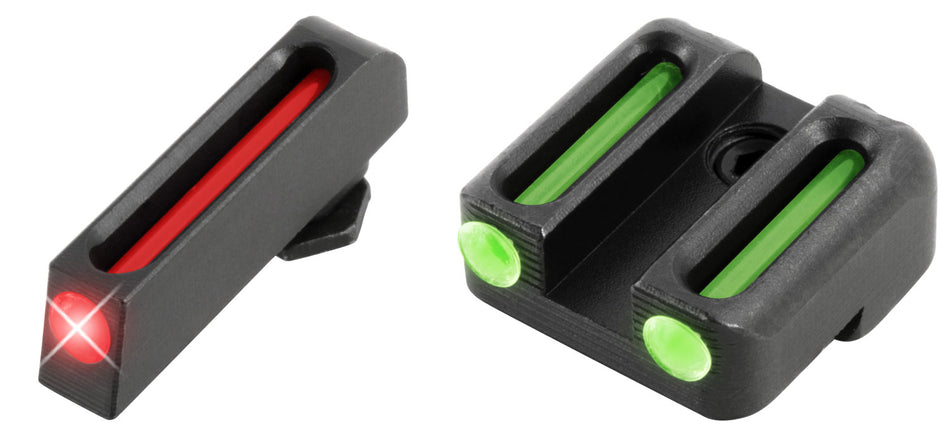 TruGlo TG131G3 Tri-Dot Fiber Optic Iron Sight Set Glock 42/43/43X