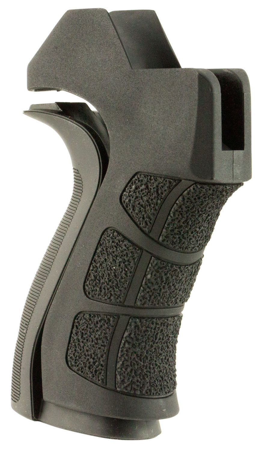 ATI Outdoors A5102342 X2 AR-15/AR-10 Pistol Grip Black Rubber Recoil Absorbing