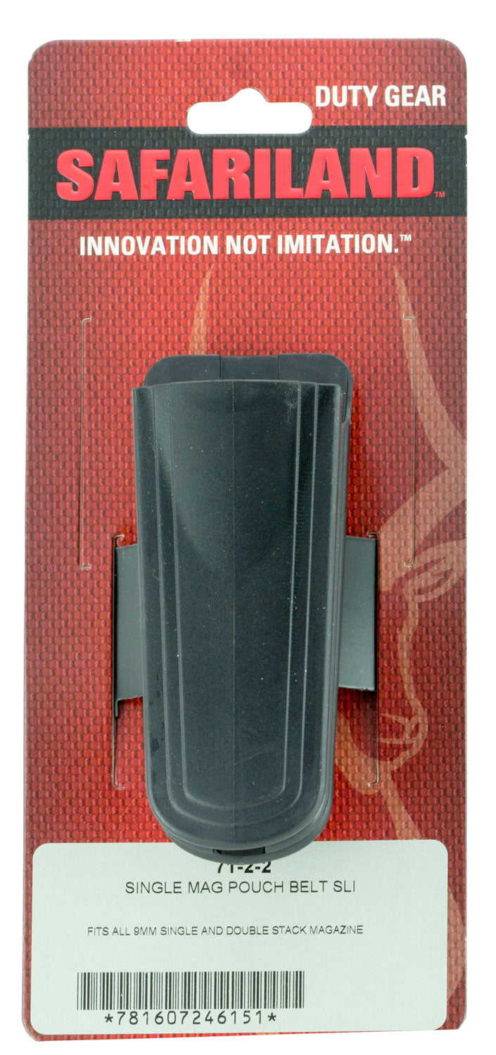 Safariland 7122 Dual Mag Pouch Belt Slide Black Polymer Fits 1.50" to 2.25" Wide Belts