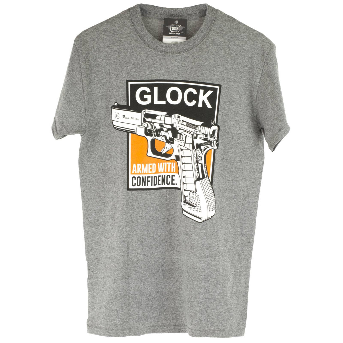 Glock Technical Performance Shirt Gray Size S