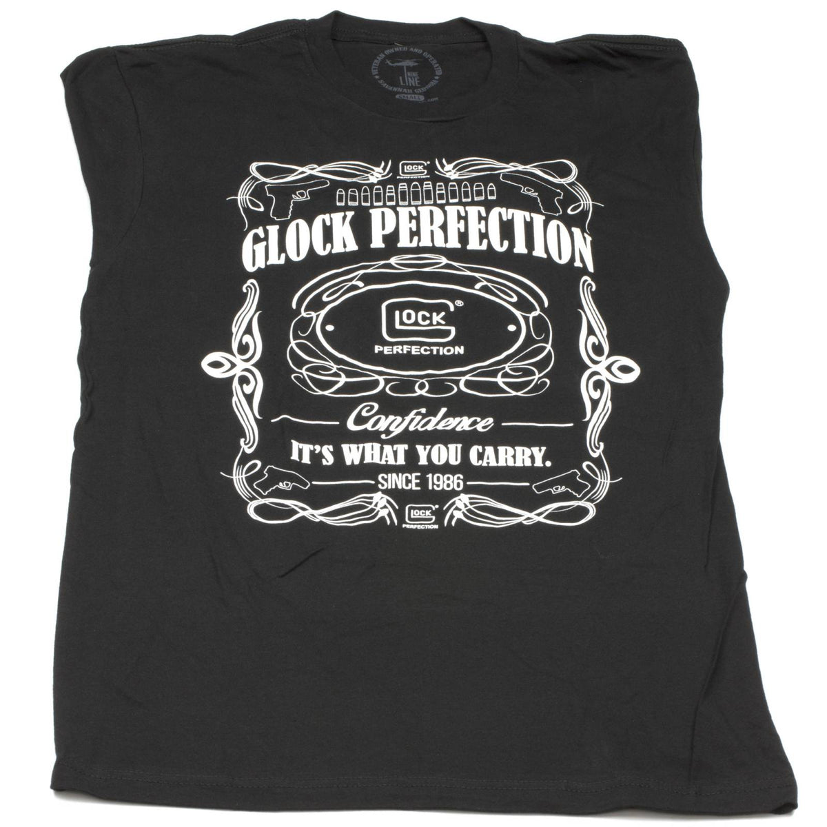 Glock Flourish OEM Men's Tee Black - Size S
