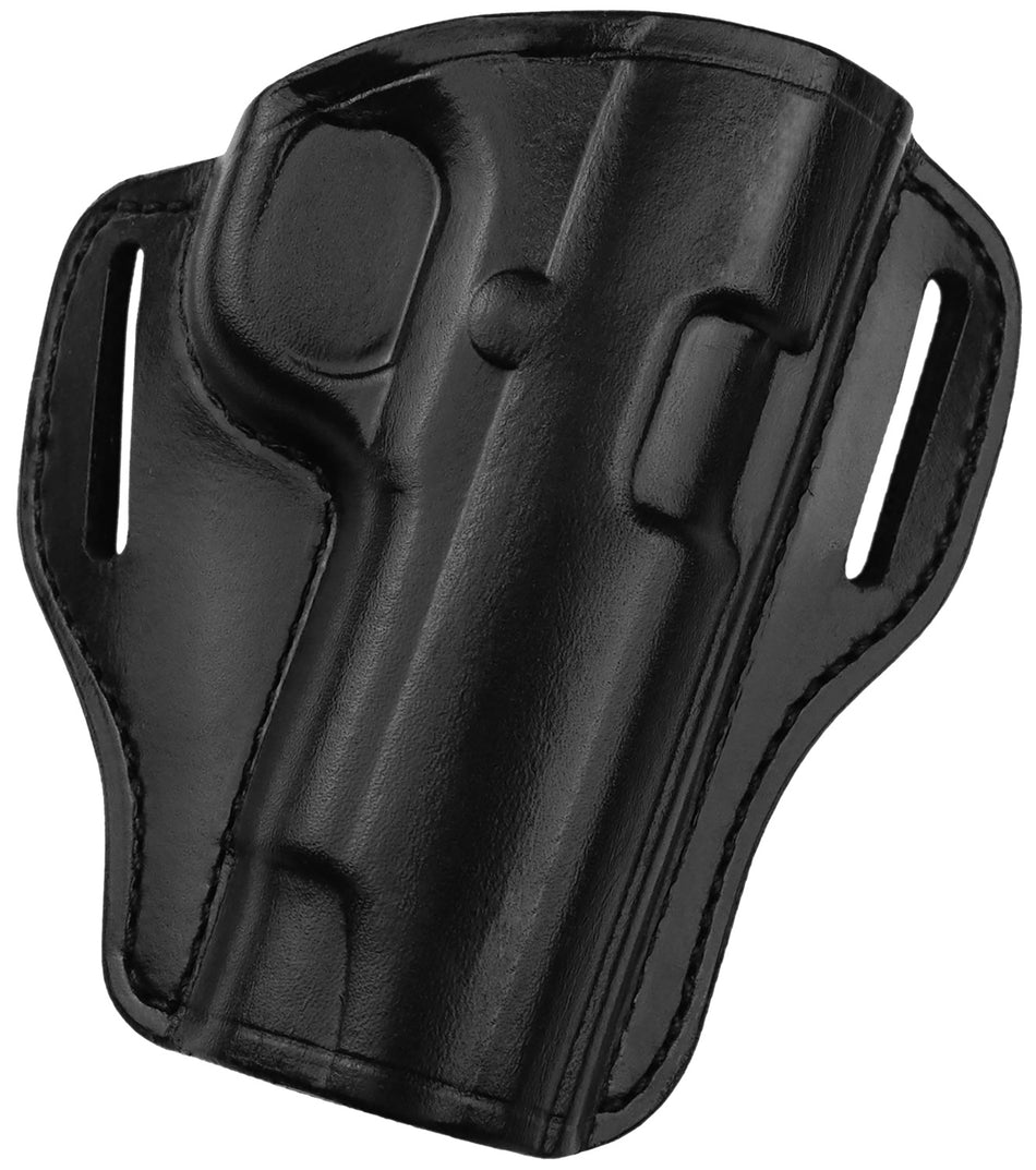 Bianchi 25018 57 Remedy Outside Waistband Holster Black Leather Size 10 Fits Colt 1911/Ruger SR 1911 Right Hand