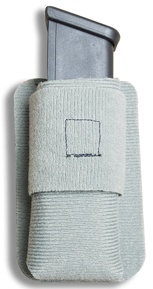 Vertx VTX5110 MAK Single Mag Carrier Gray Velcro One-Wrap Belt Loop 45 ACP
