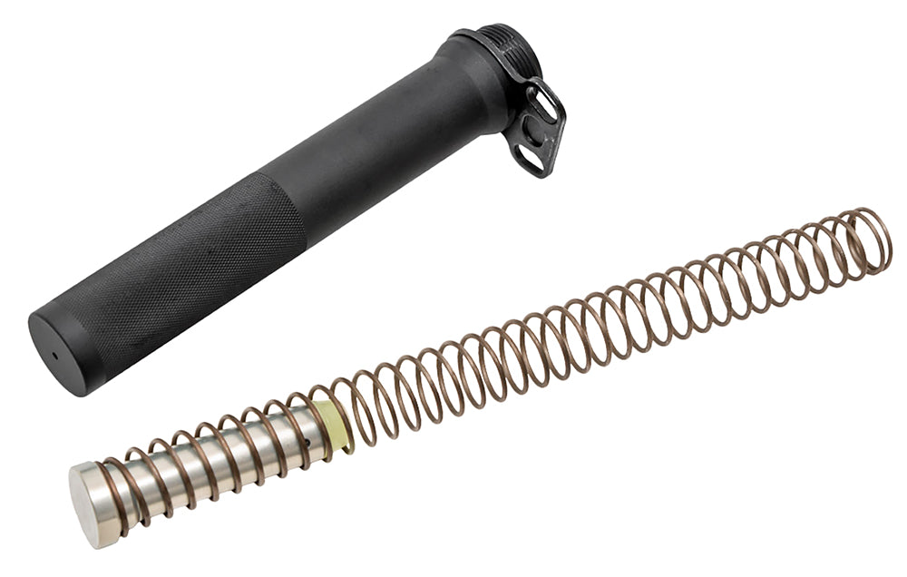 CMMG AR-15 Pistol Buffer Tube Kit Black with Carbine Buffer and Ambi End Plate