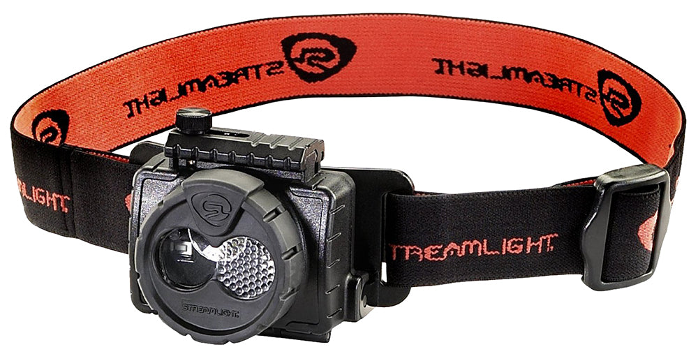 Streamlight Double Clutch USB 61601 Dual-Power Headlamp 125 Lumens White C4 LED Black