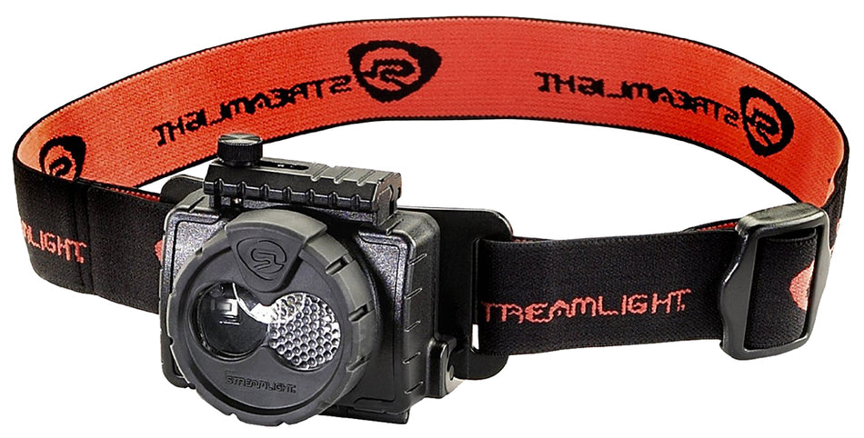 Streamlight Double Clutch USB 61603 Dual-Power Headlamp 125 Lumens White LED Black