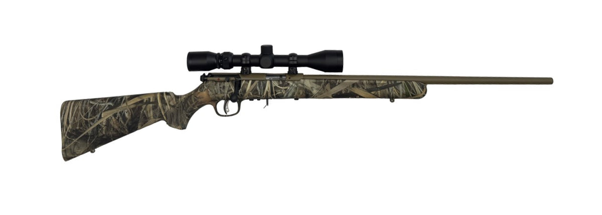 Savage Arms 96867 93 XP 17 HMR 10+1 21" Cerakote Barrel with Weaver 3-9x40mm Scope