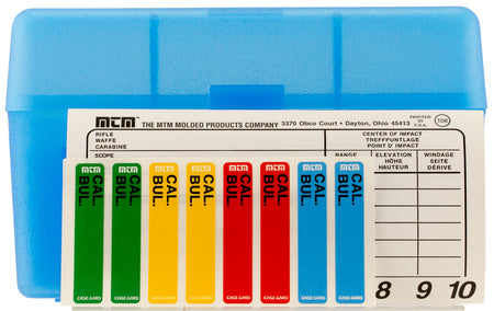 MTM Case-Gard RL5024 R-50 50rd Multi-Caliber Polypropylene Ammo Storage Box