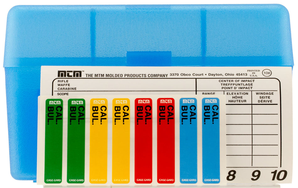 MTM Case-Gard RL5024 R-50 50rd Multi-Caliber Polypropylene Ammo Storage Box