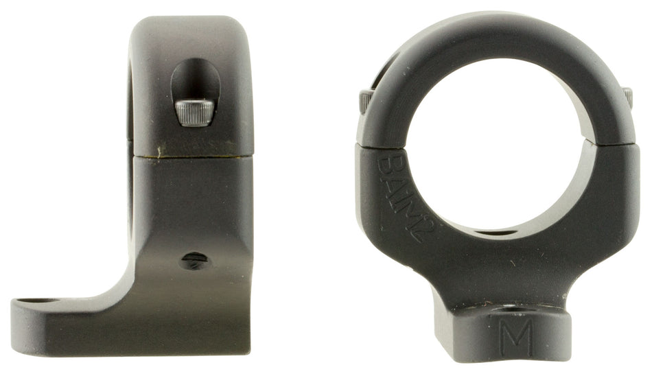 DNZ BW1M2 Game Reaper 2 Browning/Savage 1" Scope Mount/Ring Combo Black