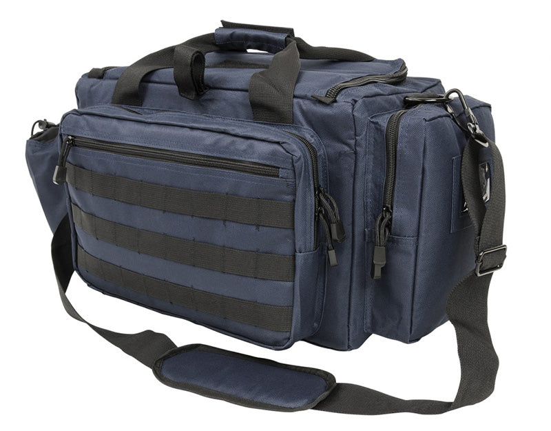 NcSTAR VISM Competition Shooting Range Bag Blue and Black 13x20.5"