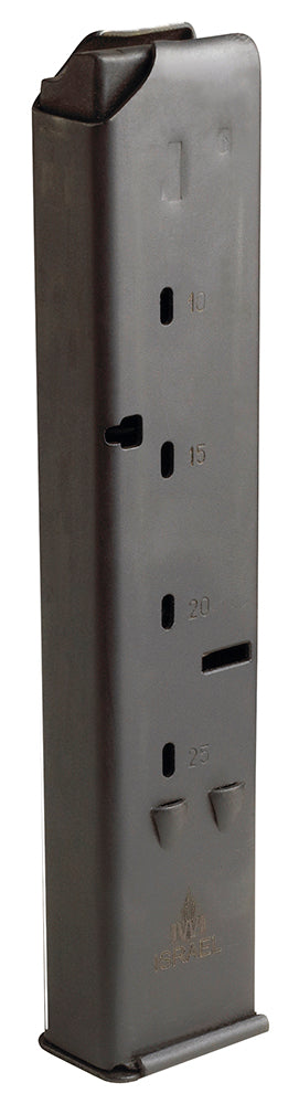 IWI US UPM925 UZI Black 9mm Luger 25rd Detachable Magazine for UZI Pro Carbine Mini Micro
