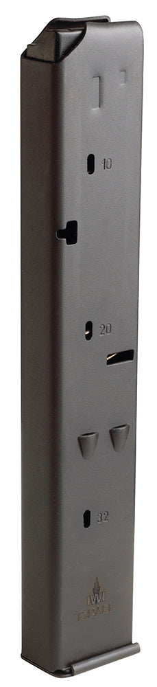IWI US UPM932 UZI Black 9mm Luger 32rd Detachable Magazine for UZI Pro Carbine Mini Micro