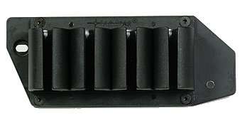TacStar 1081140 Benelli Nova 12 Gauge 4-Shell SideSaddle Black Polymer/Aluminum