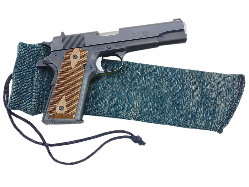 Remington Silicone Treated Polyester Gun Sack 12" Handgun Green
