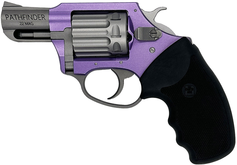 Charter Arms Pathfinder Lavender Lady .22 WMR 8-Round 2-Inch Stainless Revolver