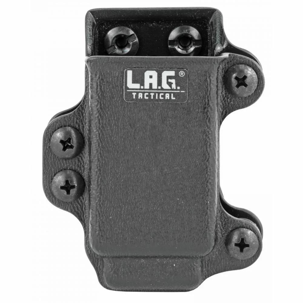 LAG Tactical Single Mag Carrier for Most Double Stack 9/40 Full Size Pistol Magazines