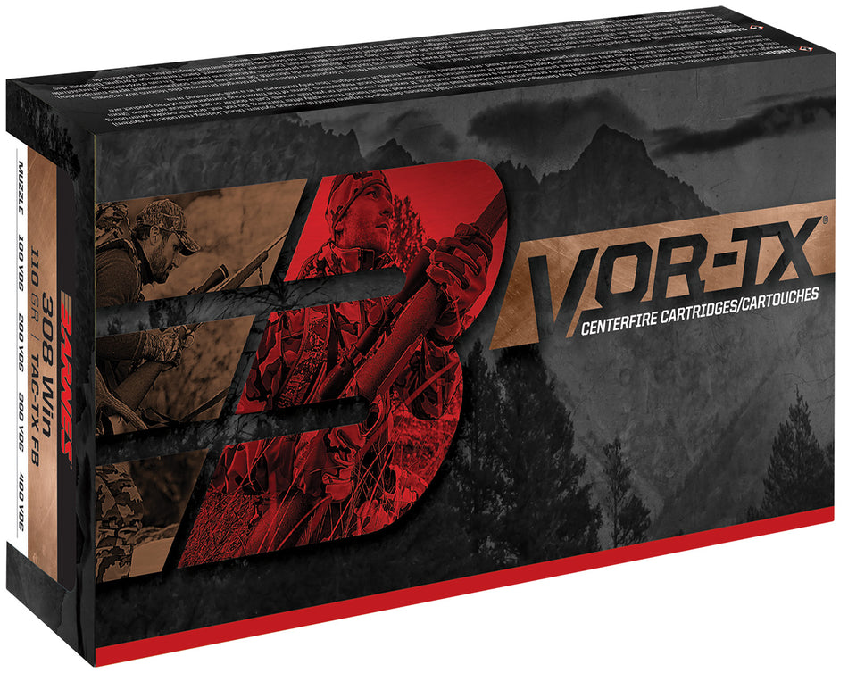Barnes .338 Lapua Magnum 30727 VOR-TX LRX Boat Tail 280 Grain