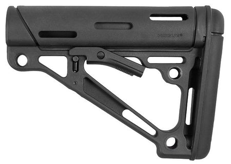 Hogue OverMolded AR-15 M16 M4 Collapsible Buttstock Black Rubber Commercial Buffer Tube