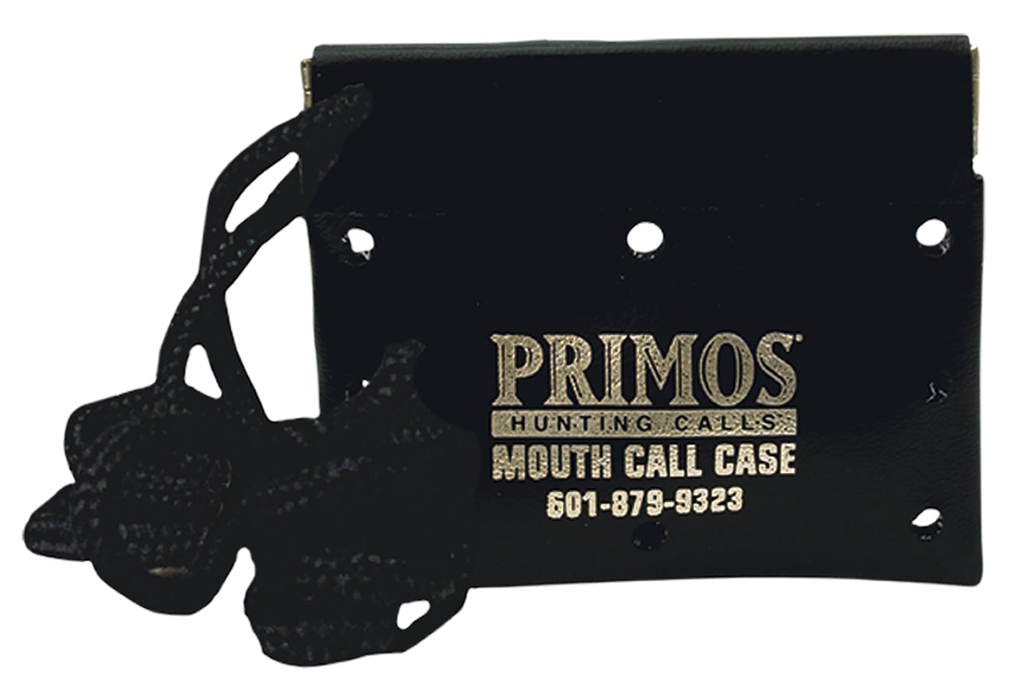 Primos 618 No-Lose Call Case Black 10-Call Capacity Spring Hinge