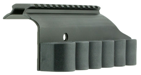 TacStar 1081029 Mossberg 500/590 SideSaddle Picatinny Rail Mount 12 Gauge 6rd Black