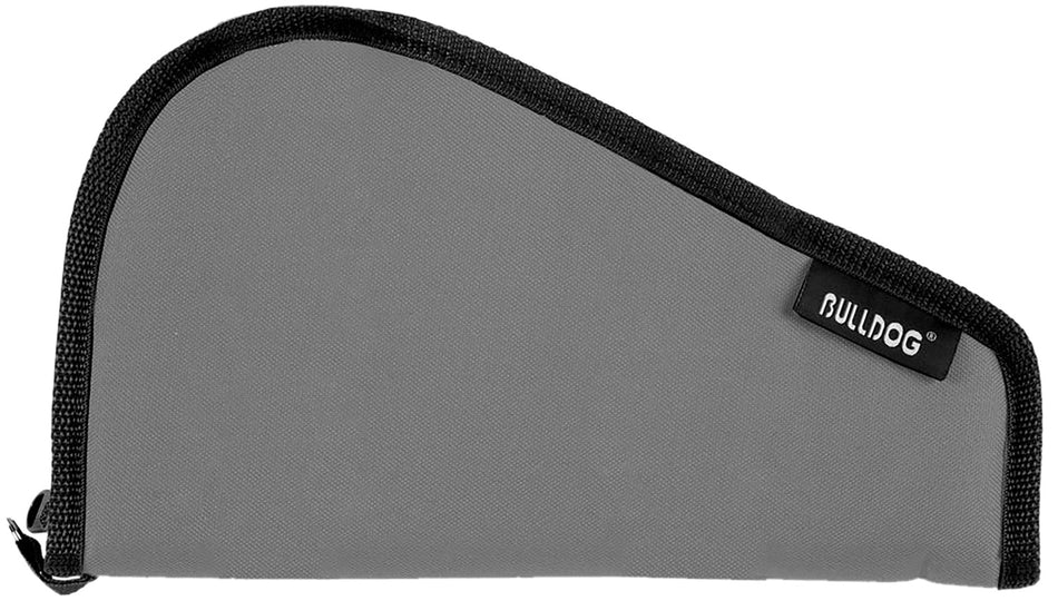 Bulldog BD612 Large Pistol Rug Black/Gray Nylon with Velcro Pocket Handgun