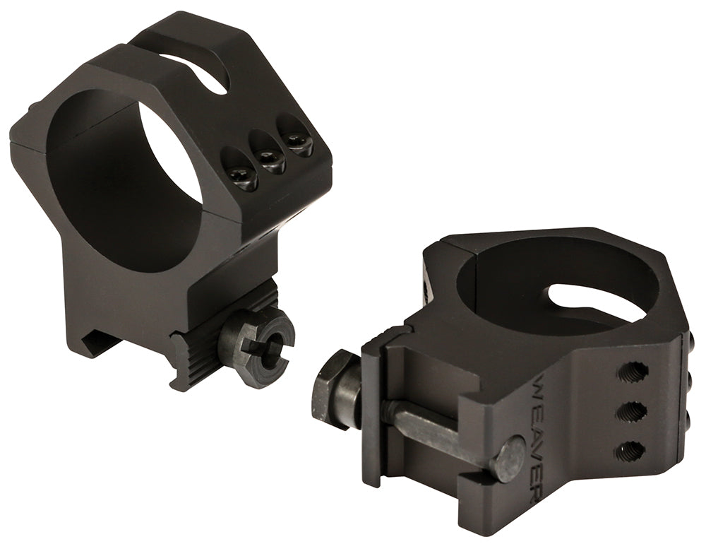 Weaver Mounts 99684 Picatinny Rings 34mm High Matte Black Six-Hole