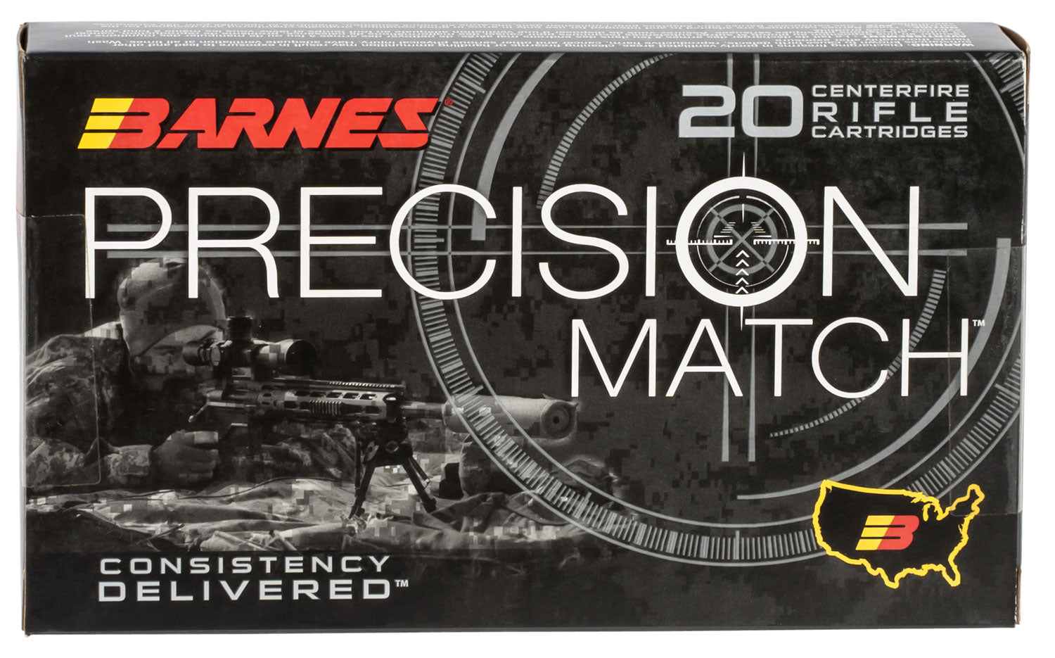 Barnes .300 Winchester Mag 30740 Precision Match Open Tip Match Boat Tail 220 Grain