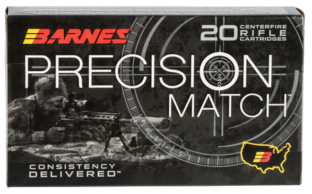 Barnes .300 Winchester Mag 30740 Precision Match Open Tip Match Boat Tail 220 Grain