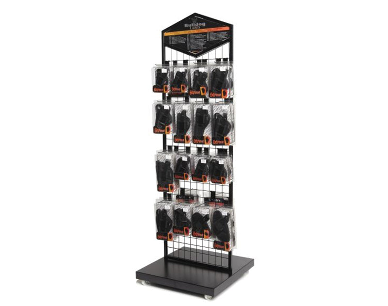 Bulldog Extreme Duty Holster Display Unit, 58 Pcs - Drop Ship Only