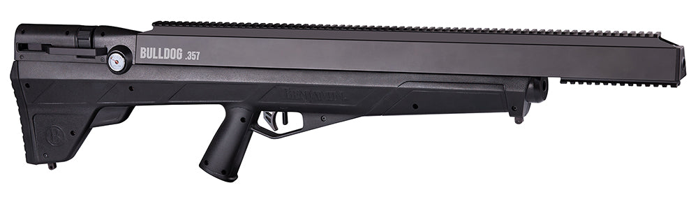 Benjamin BPBD3S Bulldog 357 Cal PCP Air Rifle 5-Shot Magazine Black Bullpup Fixed Stock