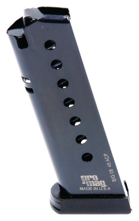 ProMag SIG08 8-Round .45 ACP Handgun Magazine for Sig P220 Blued Steel