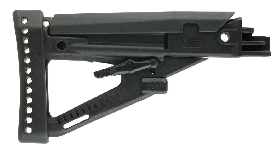 Archangel AA123 AK-Platform OPFOR 4-Position Adjustable Buttstock Black Synthetic