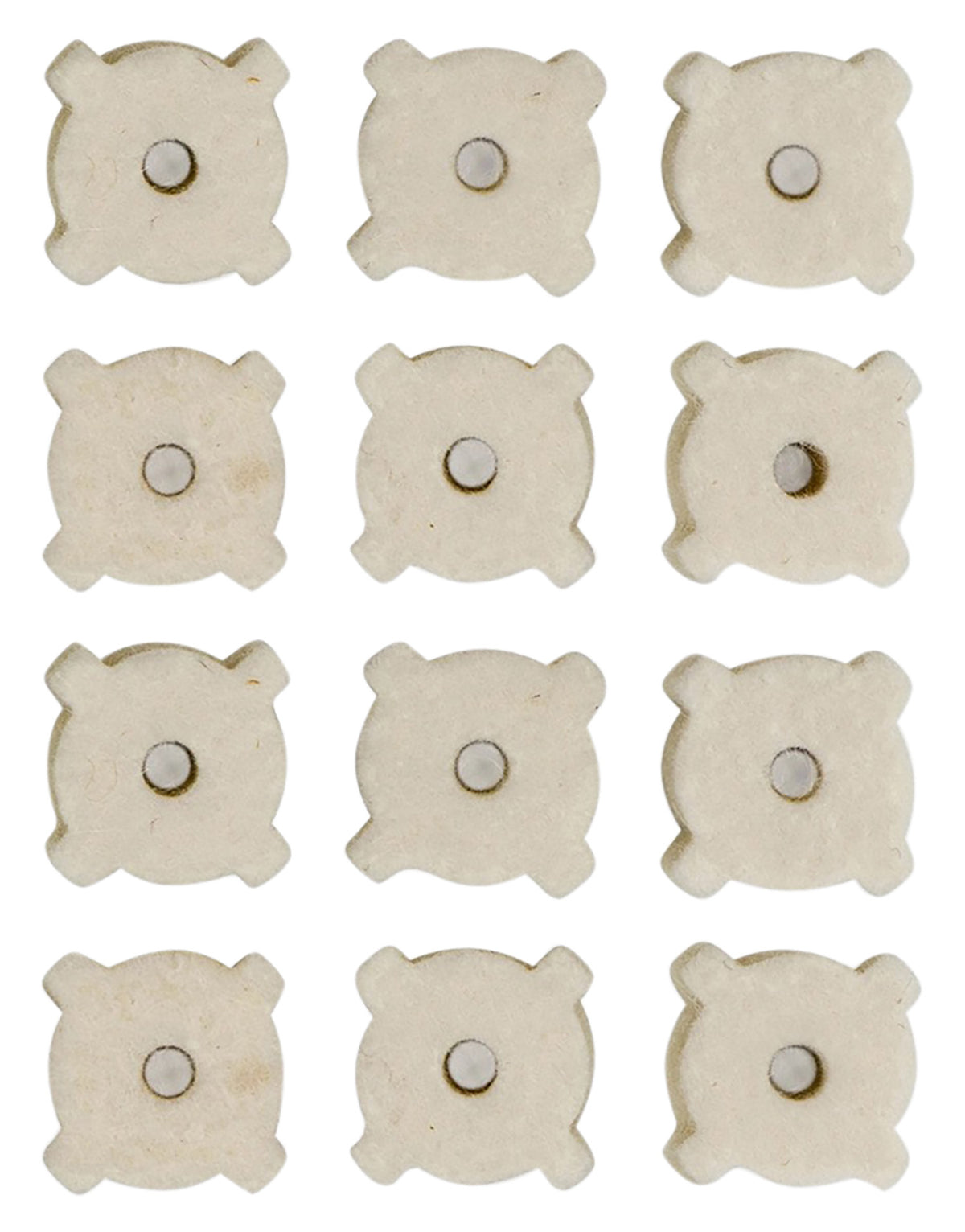 Otis Star Chamber Cleaning Pad Replacements 5.56mm Felt 12 Per Pack