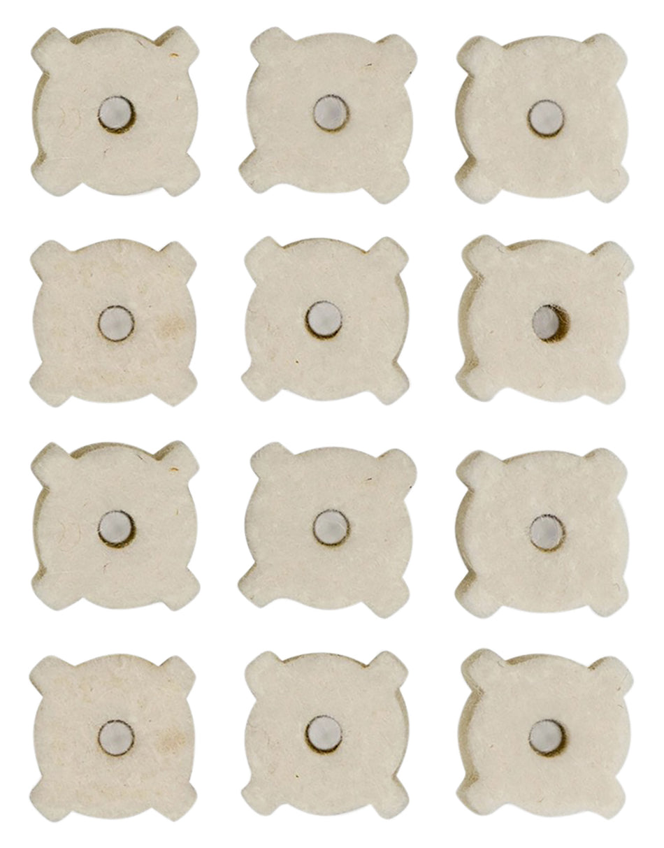 Otis Star Chamber Cleaning Pad Replacements 5.56mm Felt 12 Per Pack