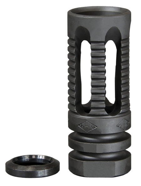 YHM 285C1 Phantom 5-Port Flash Hider Black Steel 1/2"-28 TPI for 5.56x45mm NATO AR-Platform