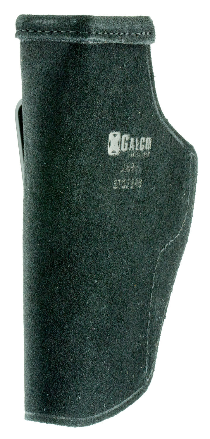 Galco STO224B Stow-N-Go IWB Black Leather Belt Clip Holster Fits Glock 17/22/31 Right Hand