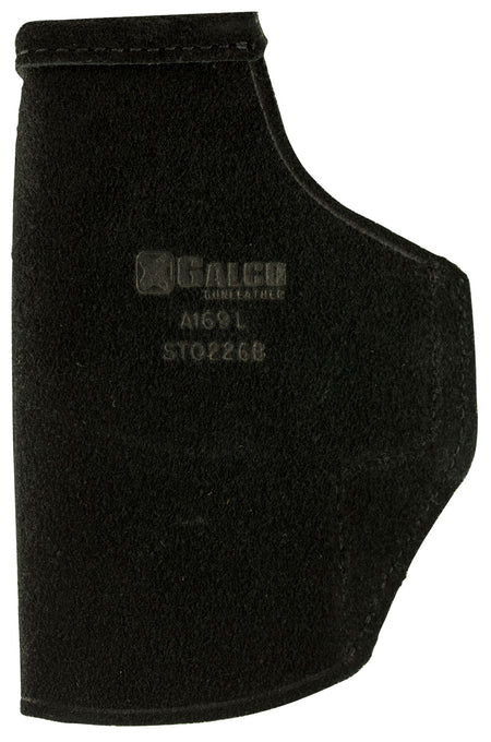 Galco STO226B Stow-N-Go IWB Black Leather Belt Clip Holster Fits Glock 19 Gen1-5/23 Gen2-5 RH