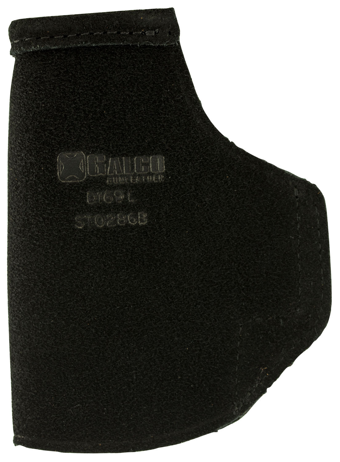 Galco STO286B Stow-N-Go IWB Black Leather Belt Clip Holster Fits Glock 26/27 Gen3-5/33 RH