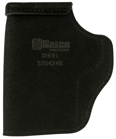 Galco STO424B Stow-N-Go IWB Black Leather Belt Clip Holster Fits 1911 3" Barrel Right Hand