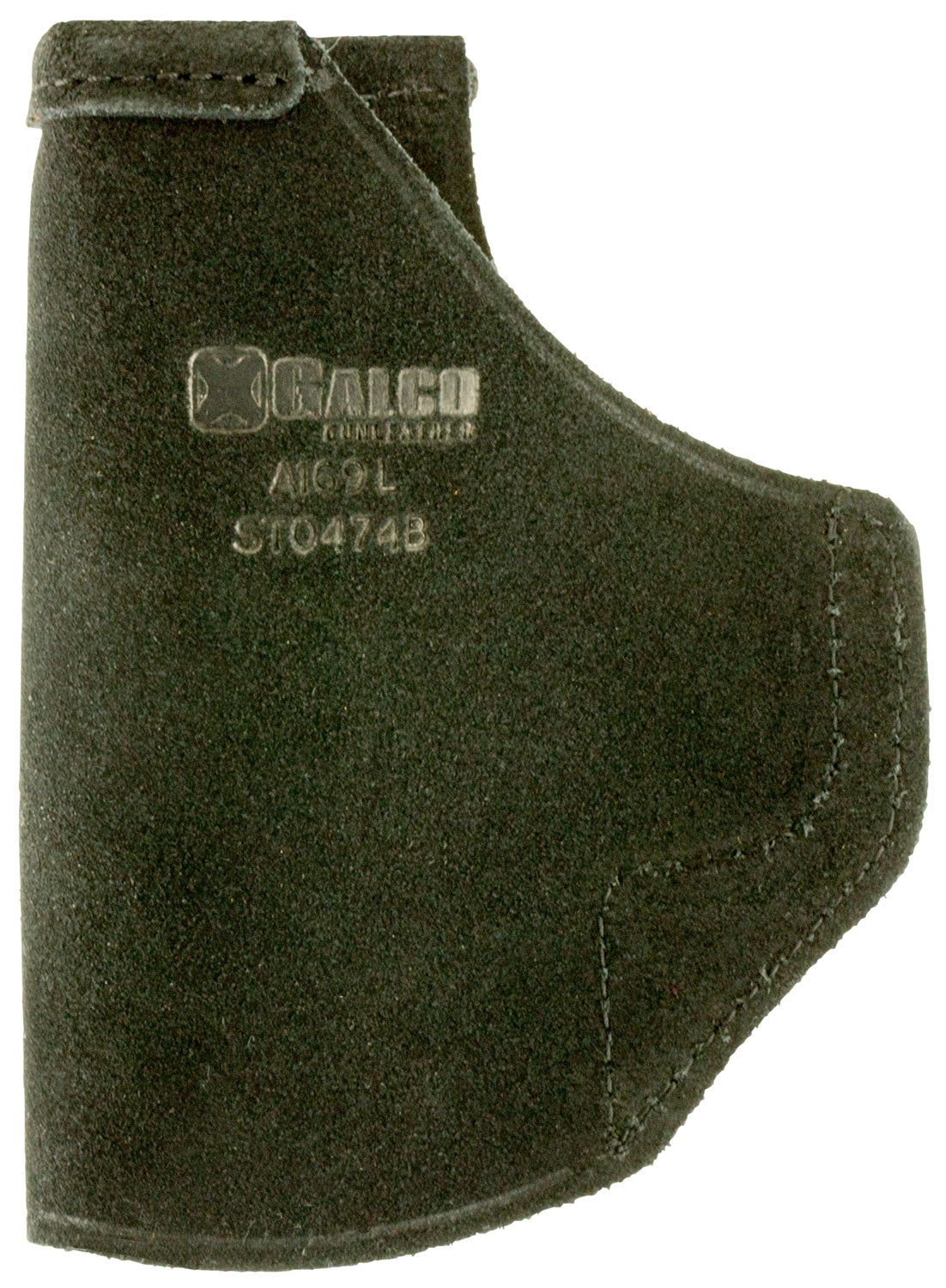 Galco Stow-N-Go STO474B Inside Waistband Black Leather Holster Fits S&W M&P Compact, M&P 2.0 Subcompact & Savage Stance Right Hand